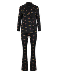 Double Breasted Blazer Pants Suit