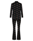 Double Breasted Blazer Pants Suit
