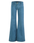Wide-Legged Flared Jeans