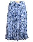 Floral Vintage Silk Skirt