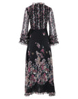 Floral Wrap Maxi Dress