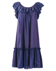 Vintage Striped Midi Dress