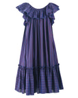 Vintage Striped Midi Dress