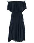 Off The Shoulder Dress With Ruffles