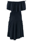 Off The Shoulder Dress With Ruffles