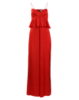 Ruffled Wide-Leg Jumpsuit