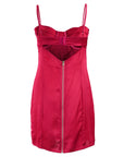 Fuchsia Pink Mini Dress