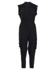 Black Jumpsuit With Cargo Pockets