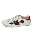 White Sneakers With Arrow Design