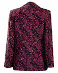 Paisley Double Breasted Blazer