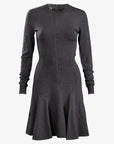Vintage Gray A-Line Dress