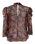 Floral Silk Blouse