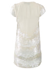 Short Sheath Dress With Sequins