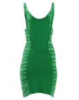 Low-Back Tie Dye Tank Dress