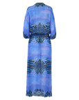 Silk Maxi Dress With Sequin Embellishment