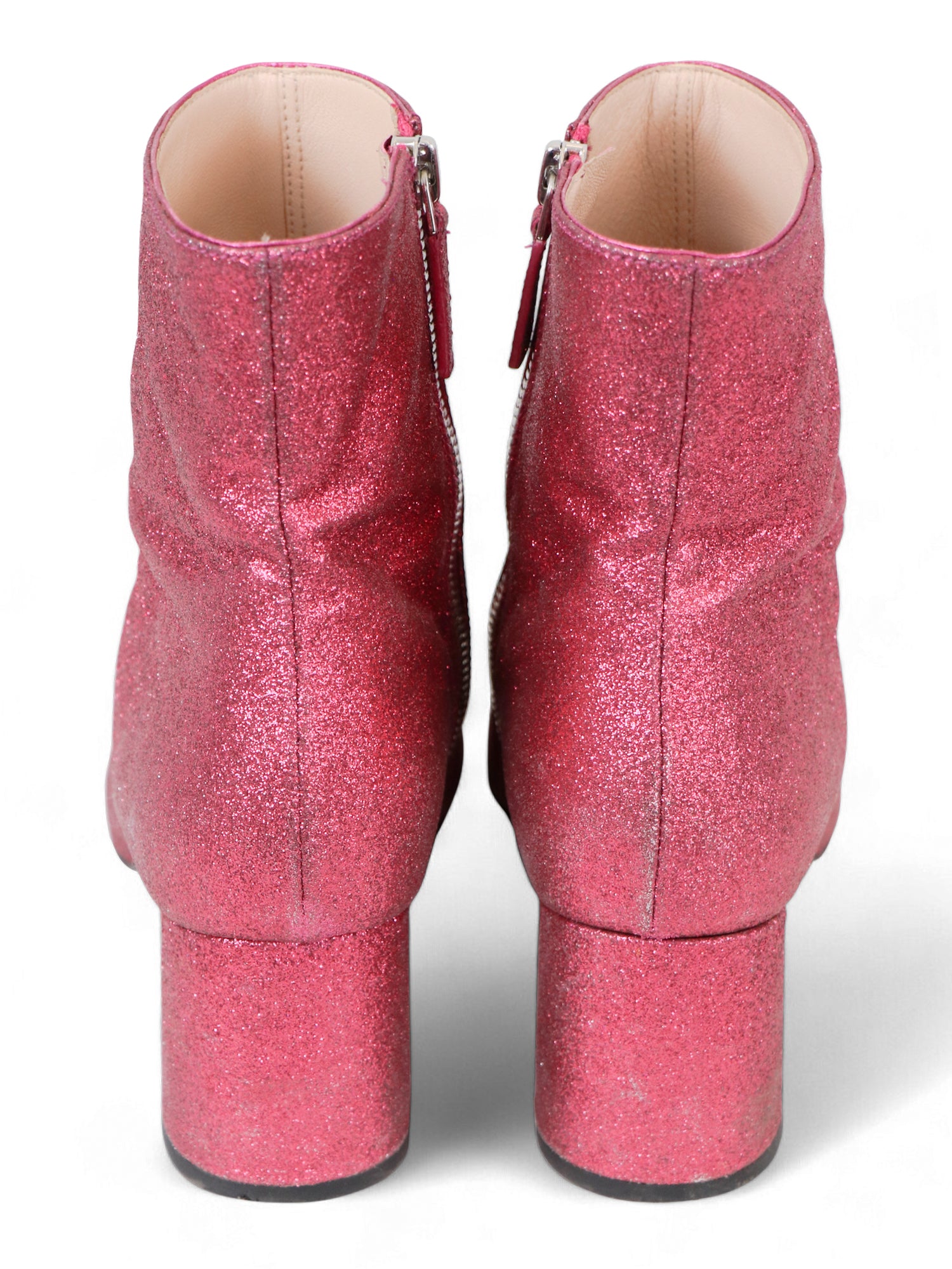 Pinky Sweet Core Pink Candy Black Boots