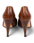 Vintage Crocodile Skin Pumps