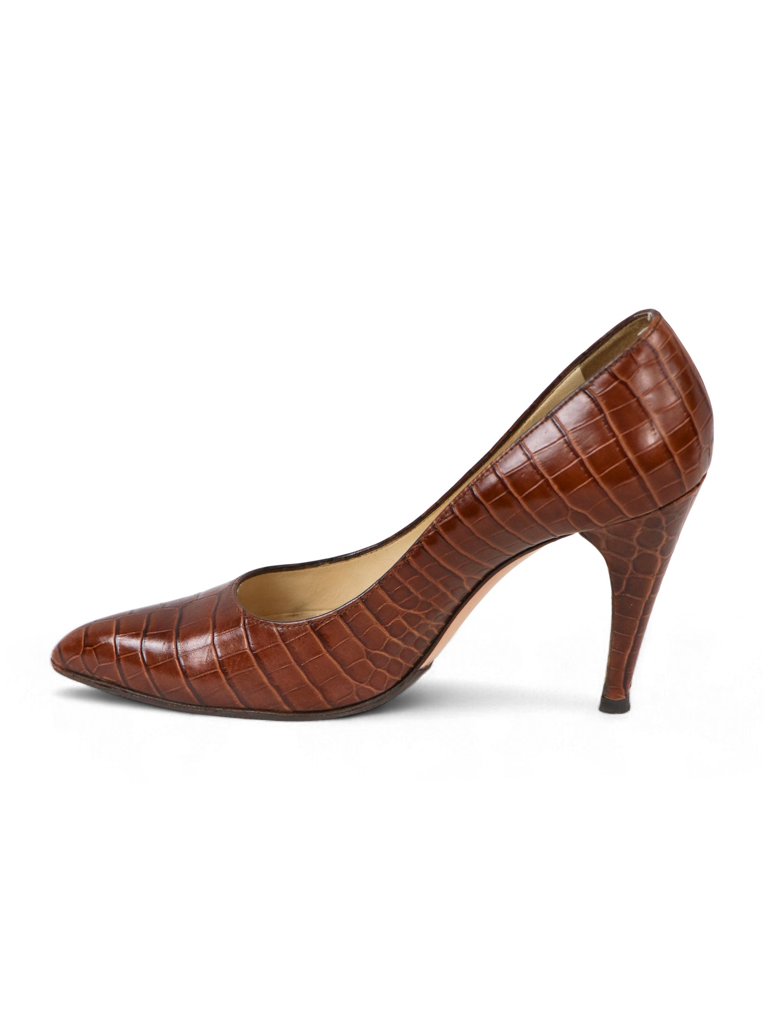 Vintage Crocodile Skin Pumps – CuratedBuyChloé display picture 1