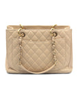 Beige Caviar Grand Shopping Tote