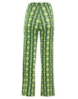 Geometric Wide-Leg Pants