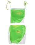Asymmetric Skirt Set