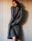 Knit Turtleneck Sweater Dress