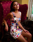 Vintage Retro Mini Dress