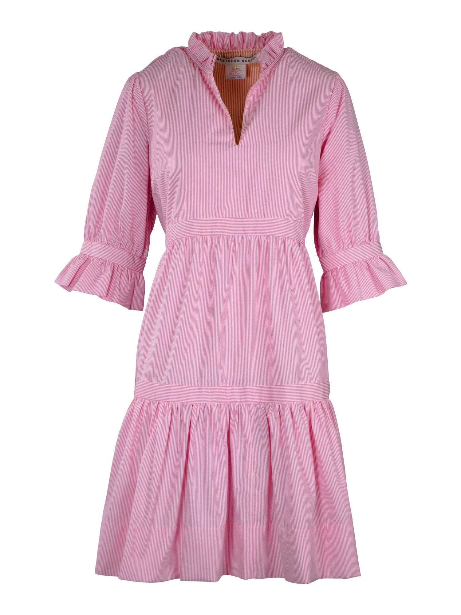 Striped Flared Dress With Tiers – CuratedBuyChloé