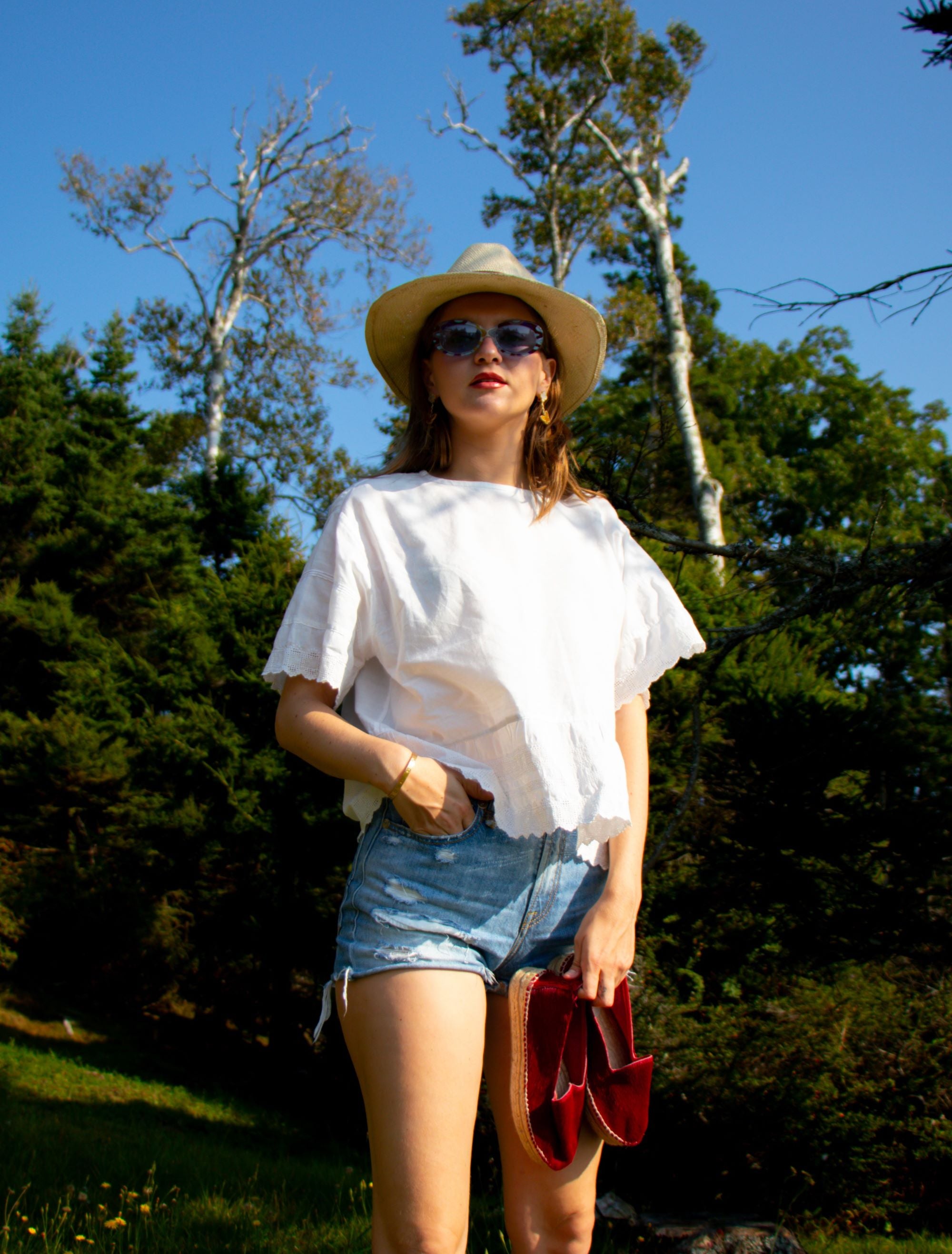 Red Hair Espadrilles